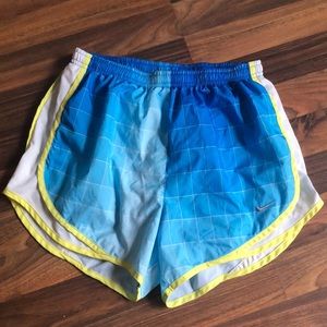 Blue nike Dri-fit shorts